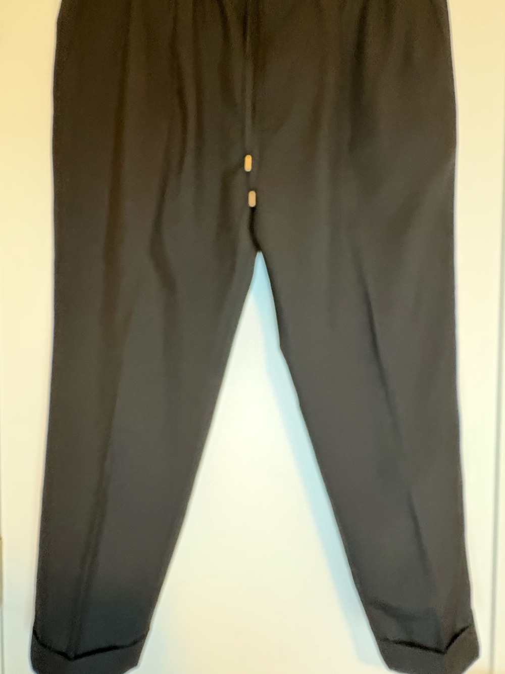 Gucci Men's Black Drawstring Tapered Jogger Pants - Picture 3 of 5